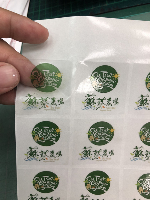 透明貼紙